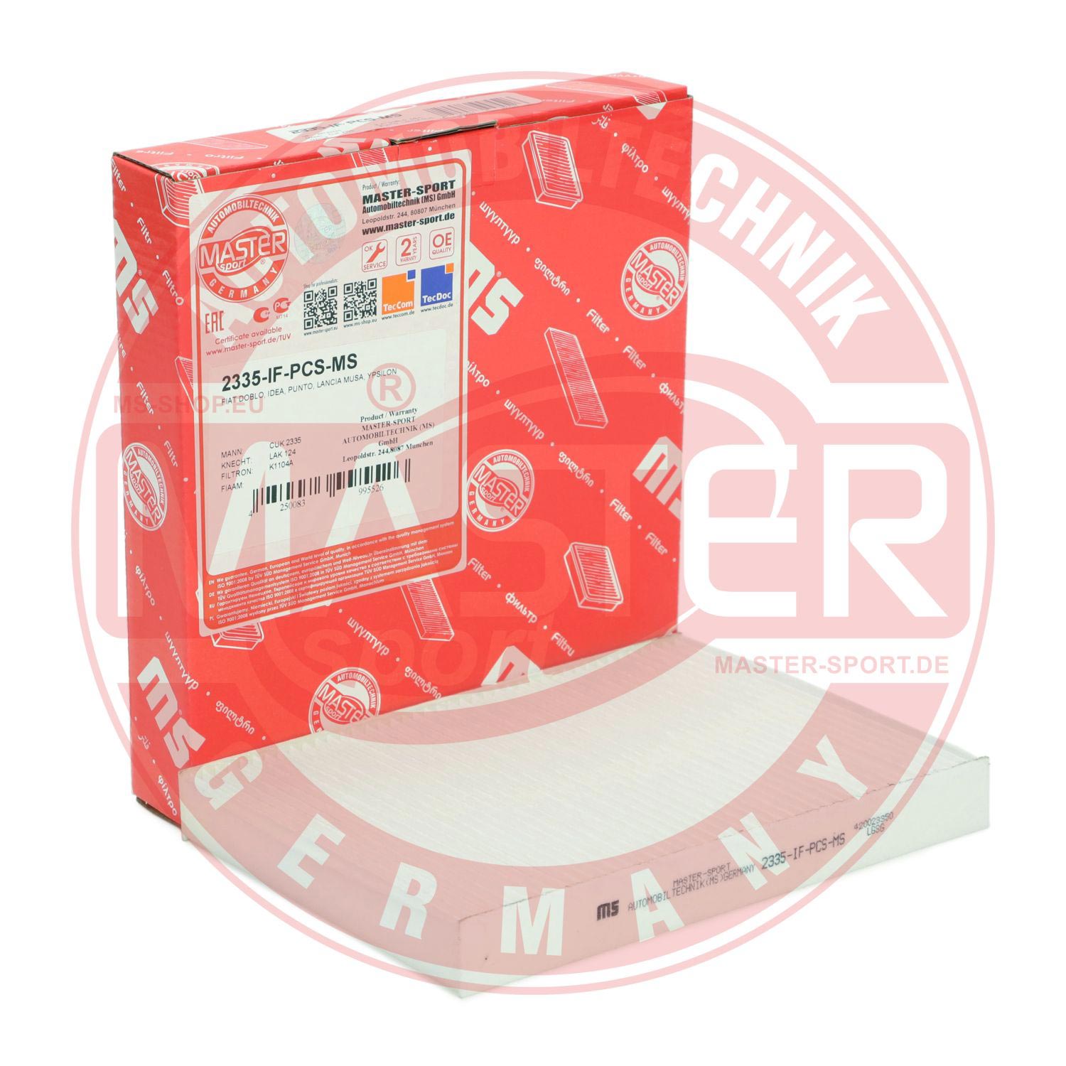Filtru polen MASTERSPORT GERMANY 2335-IF-PCS-MS